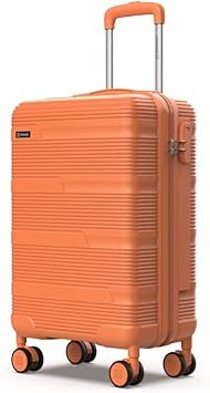 NUMADA - Maleta de Viaje Cabina 55x40x20cm (38,4L) Upfly T10 XS Apta para Ryanair con Cierre de Combinación y 4 Ruedas_1