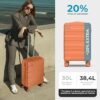 Maleta de Viaje Cabina 55x40x20cm (38,4L) Upfly T10 XS Apta para Ryanair